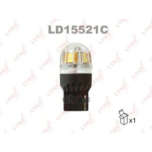 Лампа Светодиодная Led W21w T20 12V W3x16d Smdx15 6000K Canbus LYNXauto арт. LD15521C