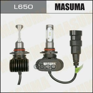 Лампы Светодиодные Led Hb3 6000K 4000Lm P20d (Упаковка 2 Шт, Цена За Комплект) Masuma арт. L650