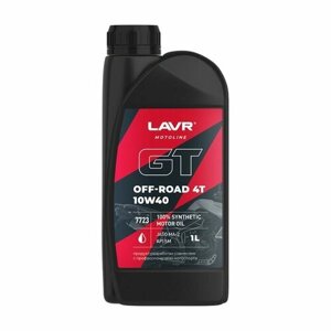 LAVR LN7723 LAVR MOTO моторное масло GT OFF ROAD 4T, 1 л