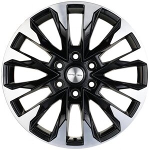 Литые колесные диски KHOMEN 2010 (Nissan Navara) 8x20 6x114.3 ET45 D66.1 Чёрный (121581)