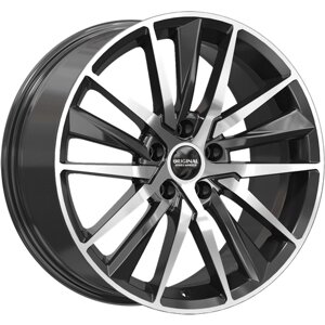 Литые колесные диски SKAD (СКАД) KL-353 (Camry) 8x18 5x114.3 ET50 D60.1 Чёрный глянцевый с полированной лицевой частью (4030605)