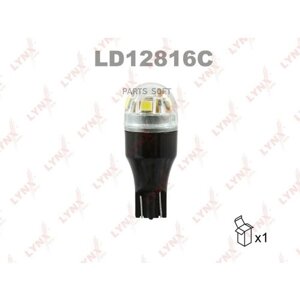 Lynxauto LD12816C LD12816C LED W16W T15 12V W2.1x9.5d 5500K canbus ампа lynxauto