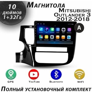 Магнитола TS7 Mitsubishi Outlander 3 2012-2018 1/32Gb