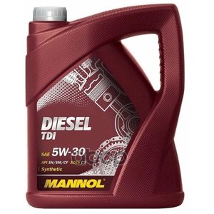 MANNOL 7909-5 Mannol Diesel Tdi 5W30 5Л. Синтетическое Моторное Масло 5W-30