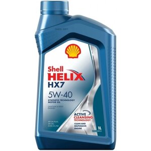 Масло моторное SHELL Helix HX7 5W-40 1л. SHELL 550051496 | цена за 1 шт
