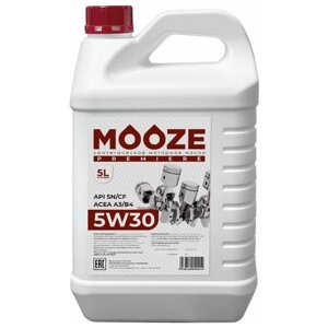Масло моторное синтетическое Mooze Premiere 5W30 (5л)
