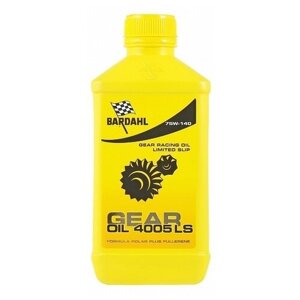 Масло трансмиссионное Bardahl GEAR OIL 4005 Limited Slip, 75W-140, 1 л