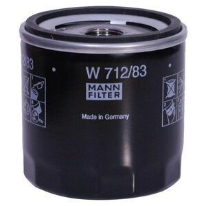 Масляный фильтр MANN-filter W 712/83
