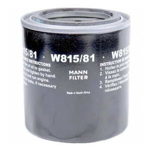 Масляный фильтр MANN-filter W 815/81