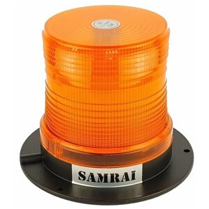 Маяк проблесковый оранжевый светодиодный на магните SR-016-26A, 12/24В Samrai Lights