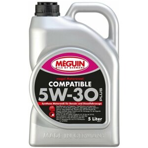 Meguin Нс-Синт. Мот. масло Megol Motorenoel Compatible 5W-30 Sn C3 (5Л)