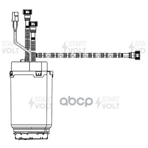 Модуль топливного насоса для автомобилей VAG Touareg (02-бензин левый SFM 1815 StartVolt
