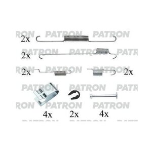 Монтажный комплект тормозных колодок PATRON PSRK0070 1