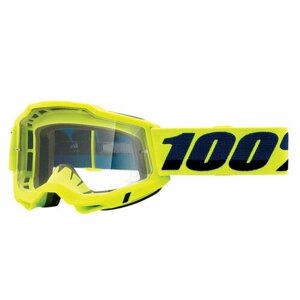 Мотоочки 100% Accuri 2 Goggle Fluo Yellow / Clear Lens