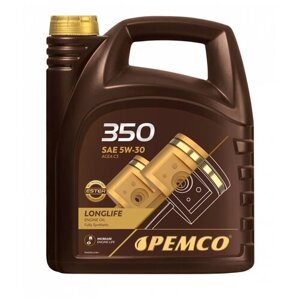 Моторное масло PEMCO 5W-30 Синтетическое 4 л