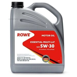 Моторное масло ROWE essential MULTI LLP SAE 5W-30 5л