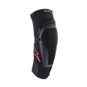 Мотозащита колена alpinestars bionic FLEX KNEE protector (черно-красный, 13, S/M)