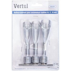 Набор ключей для топливных трубок 14, 17, 19 мм Vertul VR41001