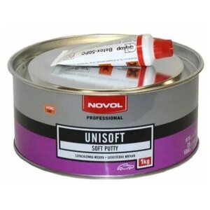 Novol Шпатлевка UNISOFT мягкая 1 кг 1153
