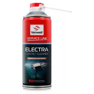Очиститель электропроводки Venwell Electra Contact cleaner 0.4 л 0.4 кг 1 баллончик