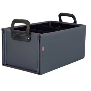 Органайзер в багажник "Куб Премиум"размер L). Цвет: серый.