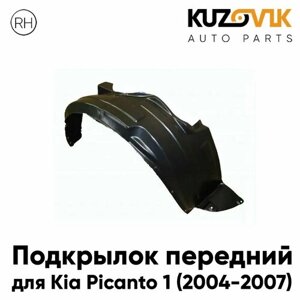 Подкрылок передний для Киа Пиканто Kia Picanto 1 (2004-2007) дорестайлинг правый