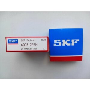 Подшипник SKF 6003-2RSH (17x35x10) аналог 180103