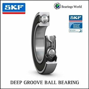 Подшипник SKF 61809 2RS1 (45x58x7) (6809 2RS) Made in italy