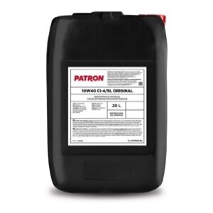Полусинтетическое моторное масло PATRON Original 10W40 CI-4/SL, 20 л