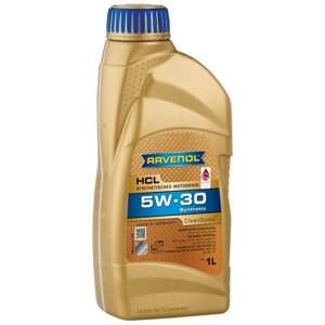 Полусинтетическое моторное масло RAVENOL HCL 5W-30, 1 л, 1 шт.