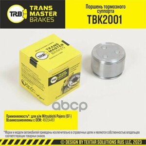 Поршень тормозного суппорта transmaster арт. TBK2001