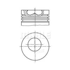 Поршень В Комплекте Mahle/Knecht арт. 0150600