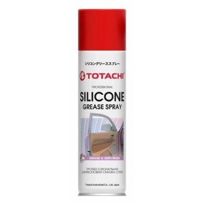 Профессиональная силиконовая смазка спрей TOTACHI SILICONE SPRAY 0,335л
