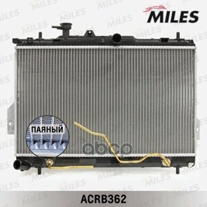 Радиатор MILES ACRB362 hyundai matrix 1.6/1.8/1.5D 01-