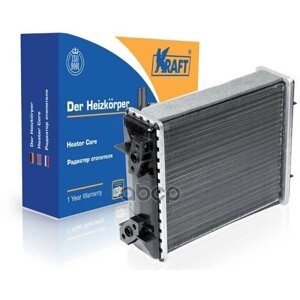 Радиатор Отопителя (Механический, Узкий) Ваз 2101-07/Ваз 2121-2131 Kraft арт. KT 104002