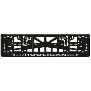 Рамка для автомобильного номера "HOOLIGAN"