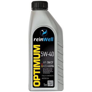 ReinWell Моторное масло 5W-40 А3/В4 1л