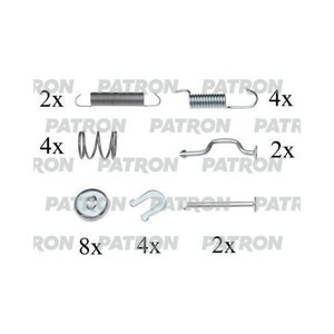 Ремкомплект тормозных колодок PATRON PSRK0106 1