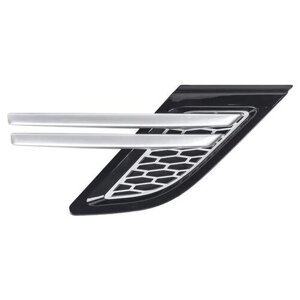Решетка крыла правого серебро-черная RANGE ROVER SPORT II 2013-2017 LR77881307R