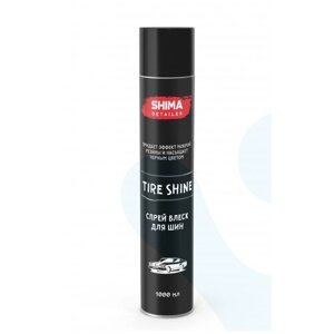 SHIMA detailer "TIRE SHINE"cпрей блеск для шин 1000 мл