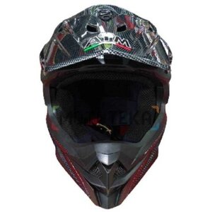 Шлем мото кроссовый AiM (Аим) JK803 Carbon XS