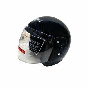 Шлем открытый CONCORD XZH03 черный глянец (без рисунка) размер XL