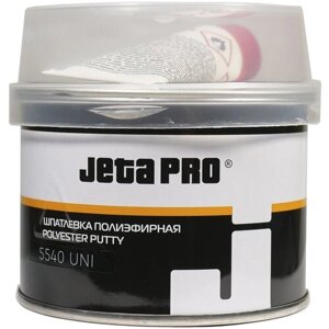 Шпатлевка наполняющая универсальная + отвердитель Jeta Pro Universal, жёлтая, 0,5+0,015 кг