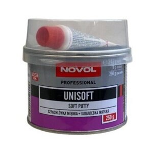 Шпатлевка Novol UNISOFT полиэфирная универсальная мягкая 250 г