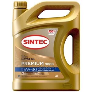 SINTEC "Масло Моторное Sintec Premium 5W-30 Синтетическое 4 Л 900376"
