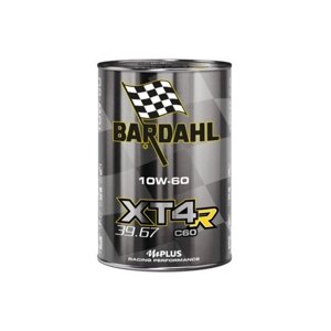 Синтетическое моторное масло Bardahl XT-4 RACING 10W60, 1 л