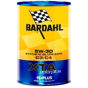 Синтетическое моторное масло Bardahl XTA POLARPLUS C3-C4 5W-30, 1 л