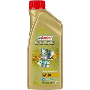 Синтетическое моторное масло Castrol Edge 5W-40, 1 л, 1 шт.