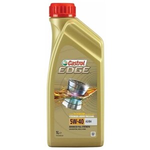 Синтетическое моторное масло Castrol Edge 5W-40 A3/B4, 1 л, 1 шт.