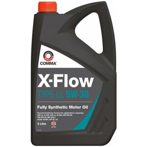 Синтетическое моторное масло Comma X-Flow Type LL 5W-30, 5 л, 1 шт.